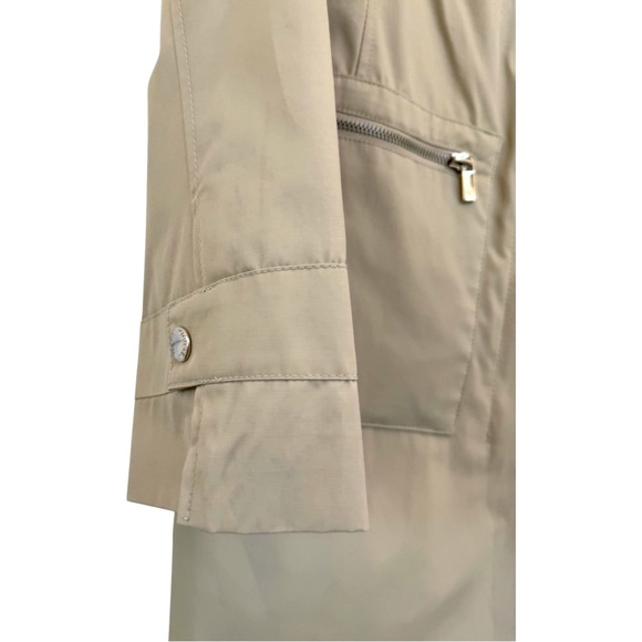 Michael Kors Trench Jacket – Putty – Size M – NWT - Picture 3 of 9